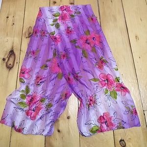 Vintage Silk scarf/headwrap